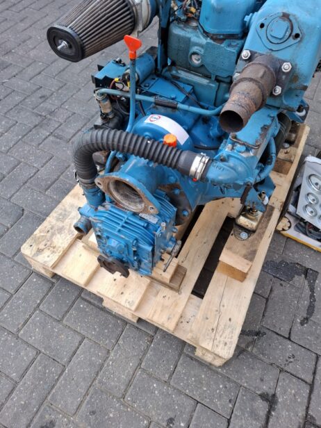 Sabb M4 (Mitsubishi S4E) 70 PS Schiffsmotor mit Wärmetauscher – Komplettmotor M4 295GRLB – Bild 6