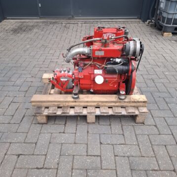 Bukh DV20  20pk scheepsmotor met keerkoppeling