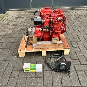 Beta Marine Kubota 25pk scheepsmotor met keerkoppeling, warmtewisselaar