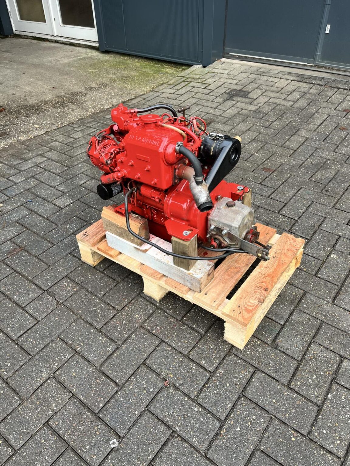 Beta Marine Kubota 20hp marine engine with reverse gear and heat exchanger
