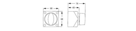 Hella Marine main current shut-off valve 275 Ampere IP55 Third Image