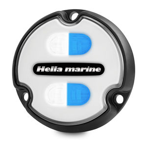 Apelo A1 led blue/white plastic housing, black white lens Main Image