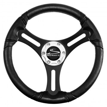 Steering wheel Torcello with chrome center cabin, 36 cm Main Image