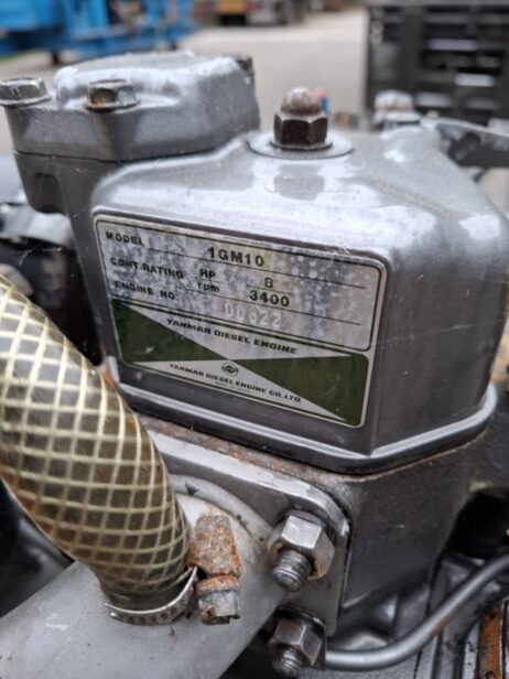 Yanmar 1GM10 10hp Marine engine with reverse gear - Image 4