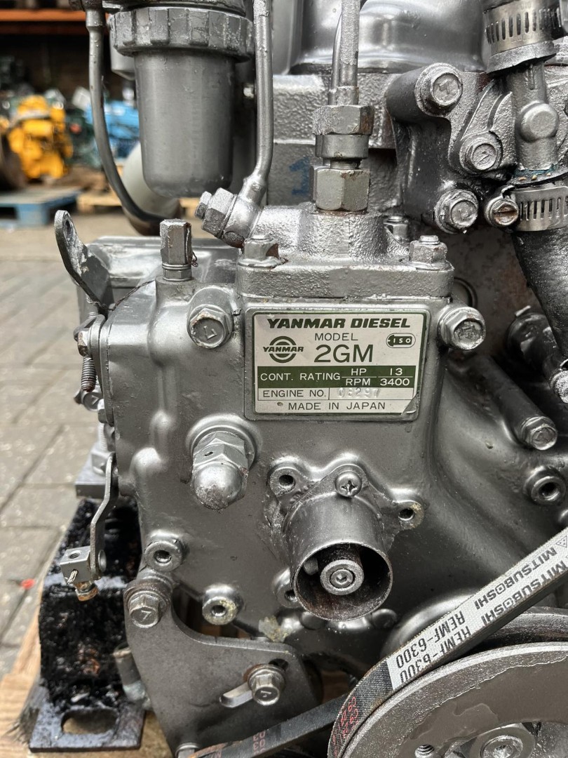 Yanmar 2GM20 16pk scheepsmotor met keerkoppeling - Afbeelding 4