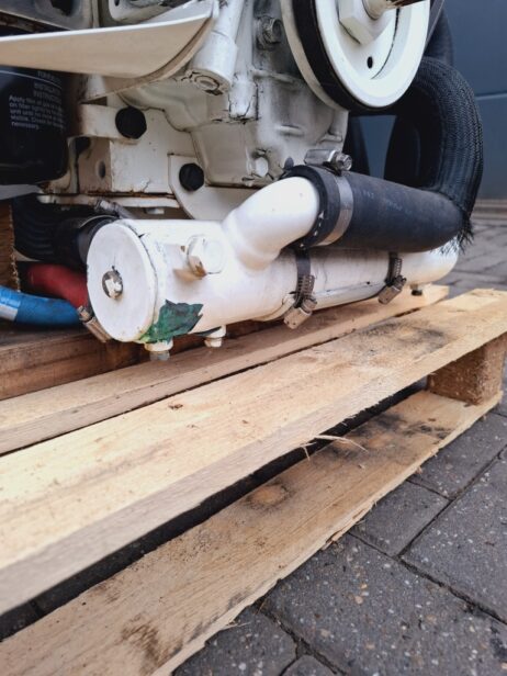Kubota V1903 dieselmotor met warmtewisselaar ex generator (Nanni N3.38) - Afbeelding 8