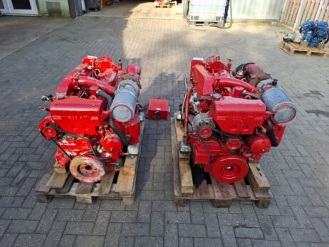 Iveco 8061 SRM25 280 HP Marine Engine with Heat Exchanger (2x) – Engine Only