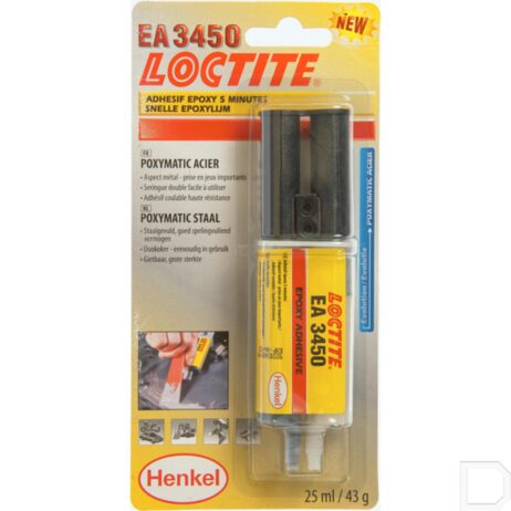 Epoxy glue EA 3450 steel-filled 25ml Loctite - Image 2