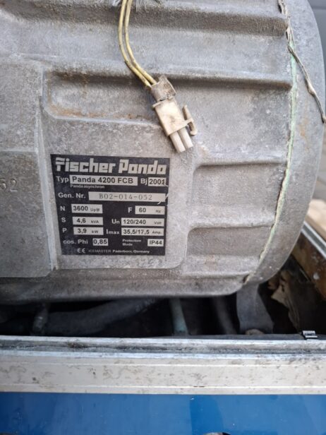 Generator Fischer panda (2) 4200 FCB voor onderdelen - Afbeelding 5