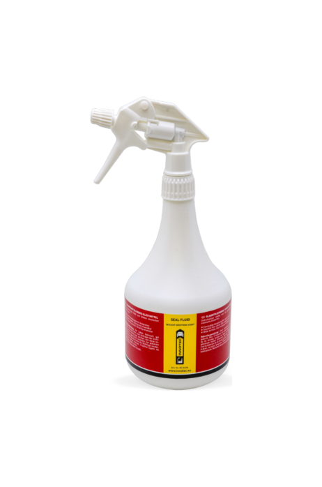 Seal Fluid 1L afkitten en kit afstrijken (lost kit niet op)