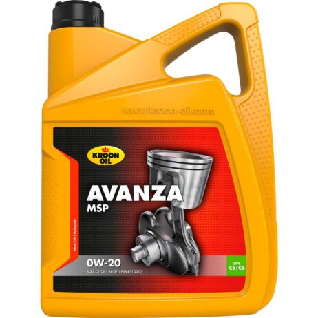 Avanza MSP 0W-20 – 5 liter
