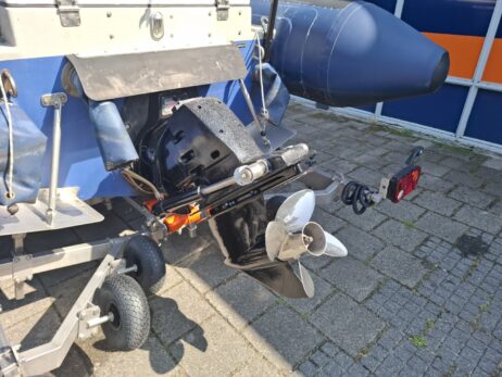 RIB (2x) rubberboot 180pk Yanmar diesel ex Politie professioneel - Afbeelding 4