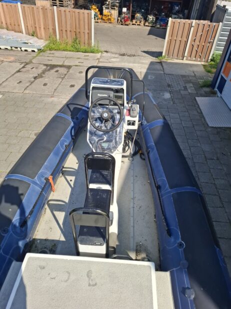 RIB (2x) rubberboot 180pk Yanmar diesel ex Politie professioneel - Afbeelding 8