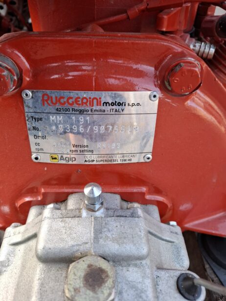 Ruggerini MM191 Marine engine 20hp with reverse gear - Image 6