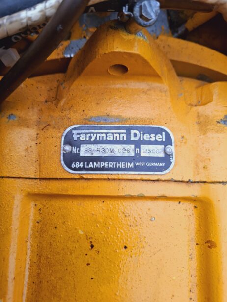 Farymann R30M marine engine with Hurth gearbox - Image 8