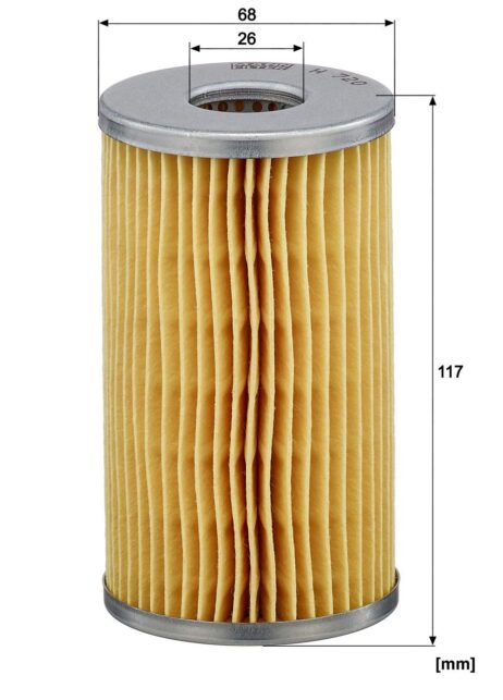Oliefilter Mercedes OM636, OM621, OM314 - Afbeelding 2