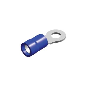 PVC ring tongue M4 blue 1.5-2.5 mm² packaging 25 pieces