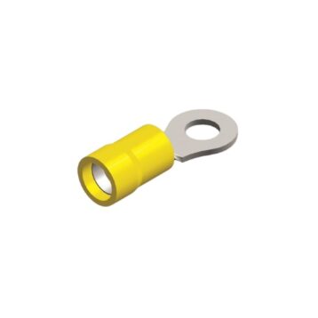 PVC ring tongue M10 yellow 4-6mm² packaging 25 pieces