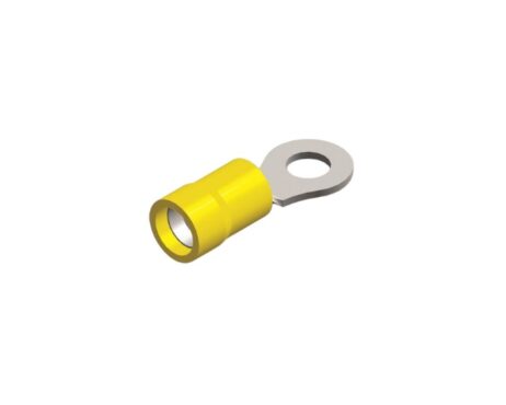 PVC ringtong M10 geel 4-6mm² verpakking 25 stuks