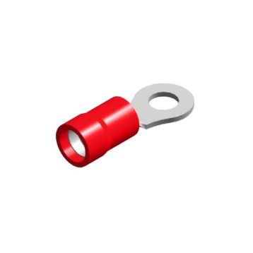 PVC ring tongue M5 red 0.5-1.5mm² packaging 25 pieces