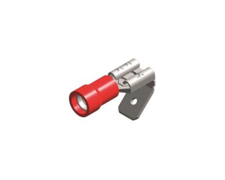 PVC huls 6.3X0.8 rood verpakking 25 stuks