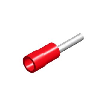 Nylon draadpen 1.9mm rood 0,5-1,5mm² verpakking 25 stuks