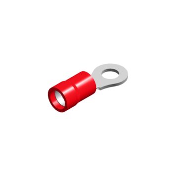 PVC ringtong M8 rood 0,5-1,5mm² verpakking 25 stuks