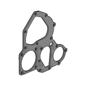 Volvo Penta D1, D2 plate for distribution gear housing - 3812198