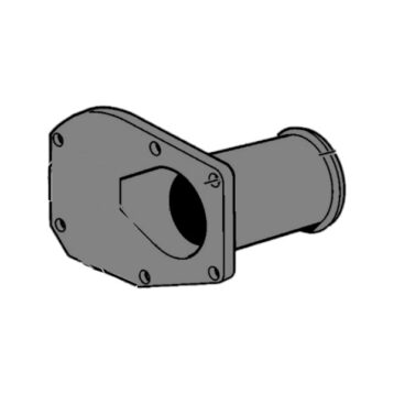 Volvo Penta D4 deksel voor buitenwaterpomp - 3583613