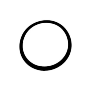 Volvo Penta rubber ring for clamp ring - 22256171