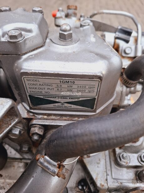 Yanmar 1GM10 10PS Schiffsmotor mit Wendegetriebe – Bild 9