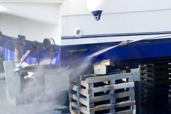 onderwaterschip schoonmaken