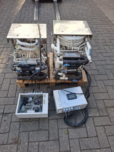 Webasto HCSC40/D 11.7kW Schiffs-Klimaanlage Chiller Umkehrbarer Flüssigkeitskühler (1+1) Heiz-/Kühlbetrieb