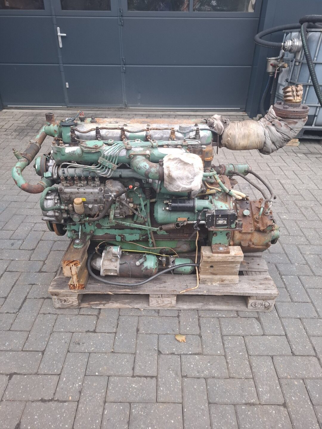 Samofa 6DS70 80HP marine engine with PRM gearbox