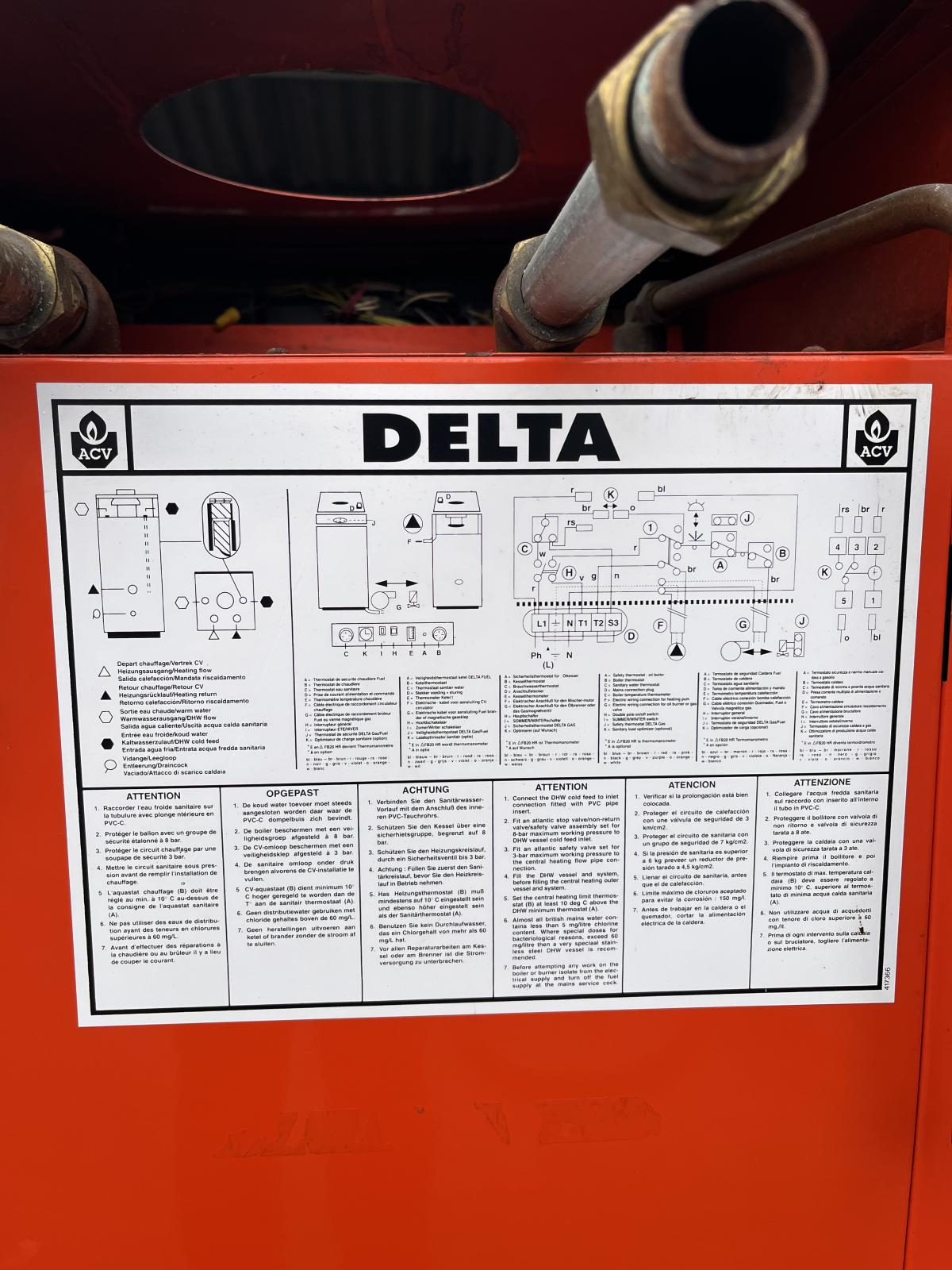 AVC diesel heater Delta F25HR central heating unit for boats - Image 11