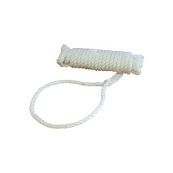 Polypropylene mooring line white 14mm 16 strings 10 meters