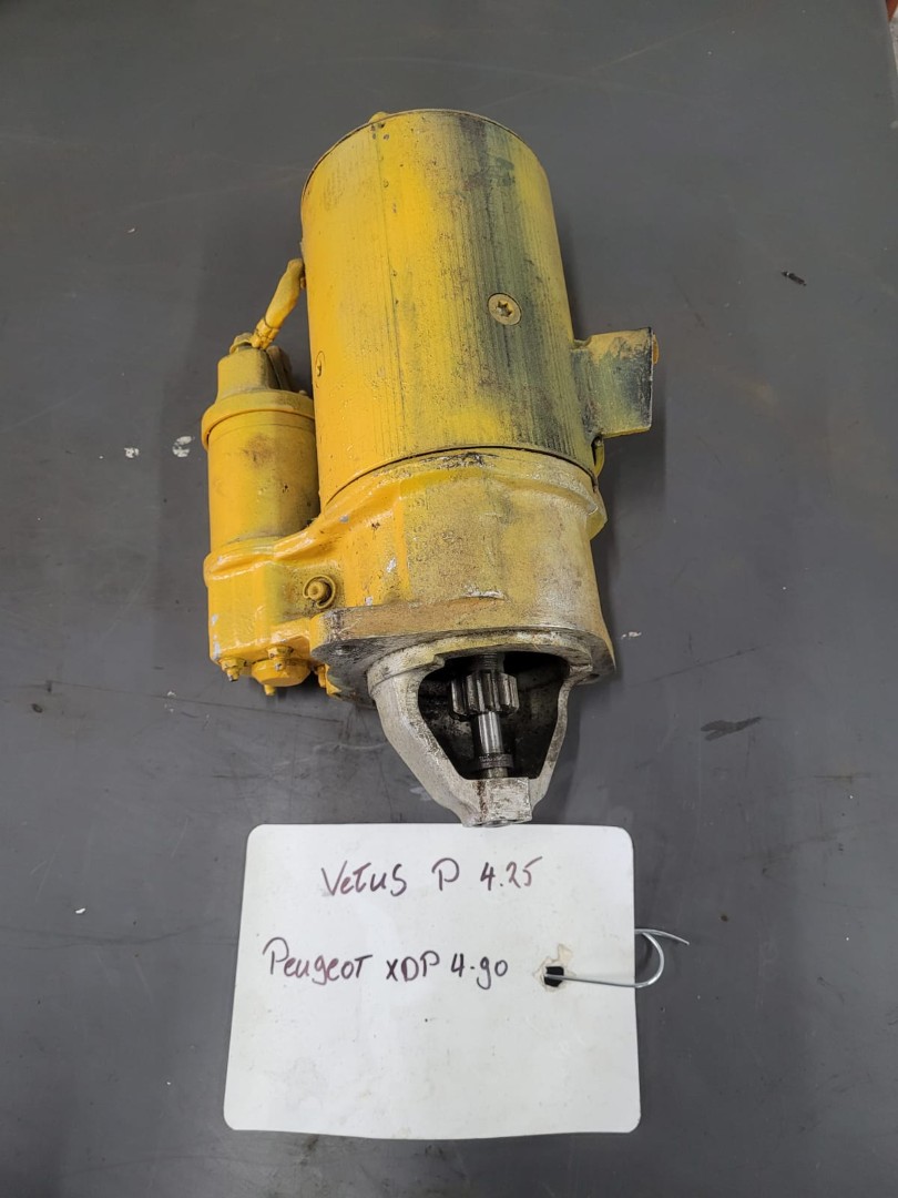 Vetus P4.25 Peugeot startmotor D11E191 12v tandwiel klein Peugeot XD4-90 - Afbeelding 2