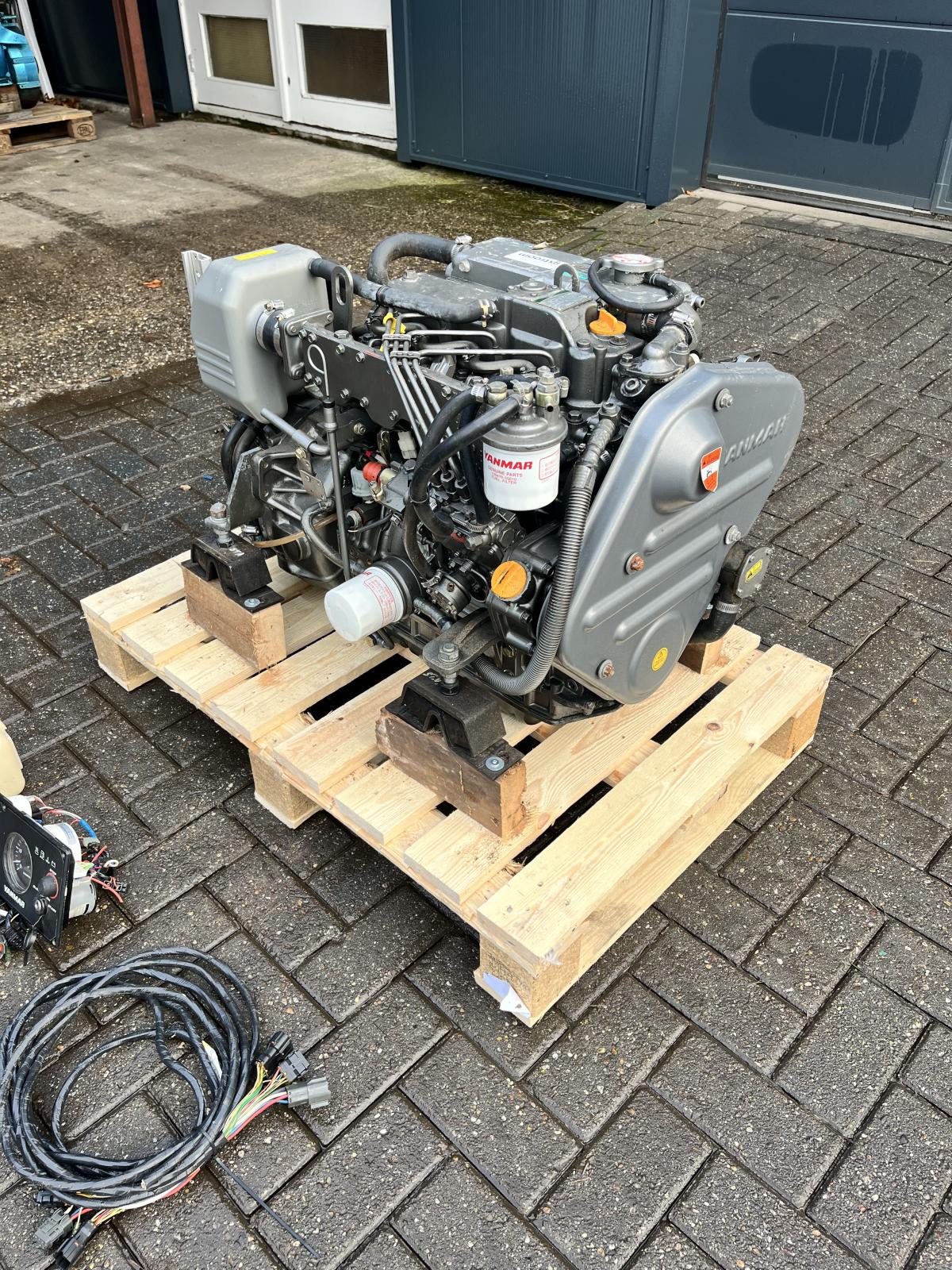 Yanmar 4JH40E scheepsmotor 53pk Warmtewisselaar Kanzaki KM4A keerkoppeling - Afbeelding 9