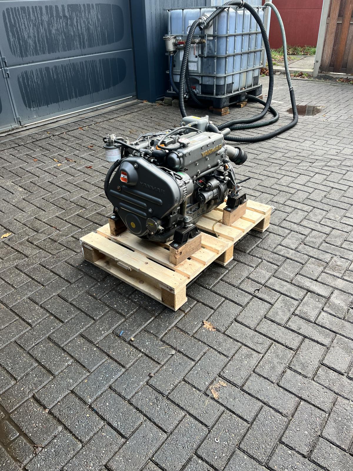 Yanmar 4JH40E scheepsmotor 53pk Warmtewisselaar Kanzaki KM4A keerkoppeling - Afbeelding 7