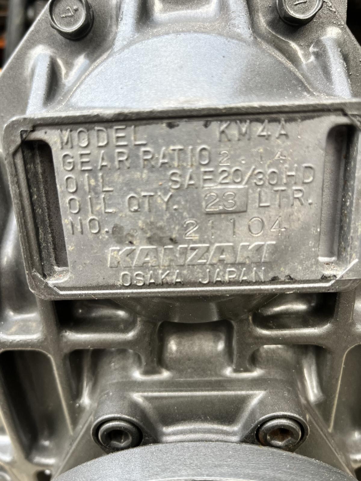 Yanmar 4JH40E scheepsmotor 53pk Warmtewisselaar Kanzaki KM4A keerkoppeling - Afbeelding 4