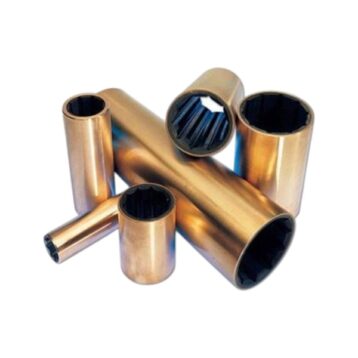 Aqualube rubber lager spiraal messing