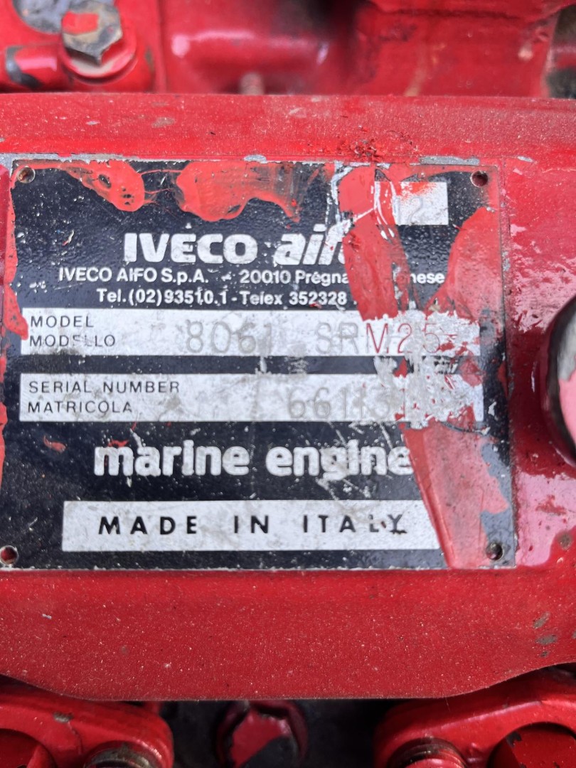 Iveco 280 hp - 8061-SRM25 - marine engine with heat exchanger - Image 10
