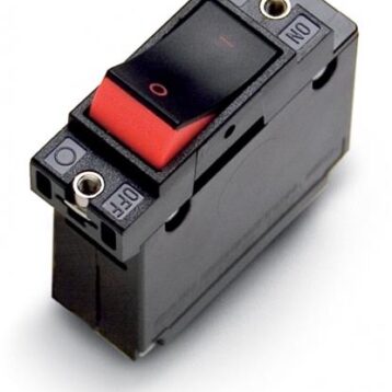 Mastervolt circuit breaker rocker single pole 10A push to reset