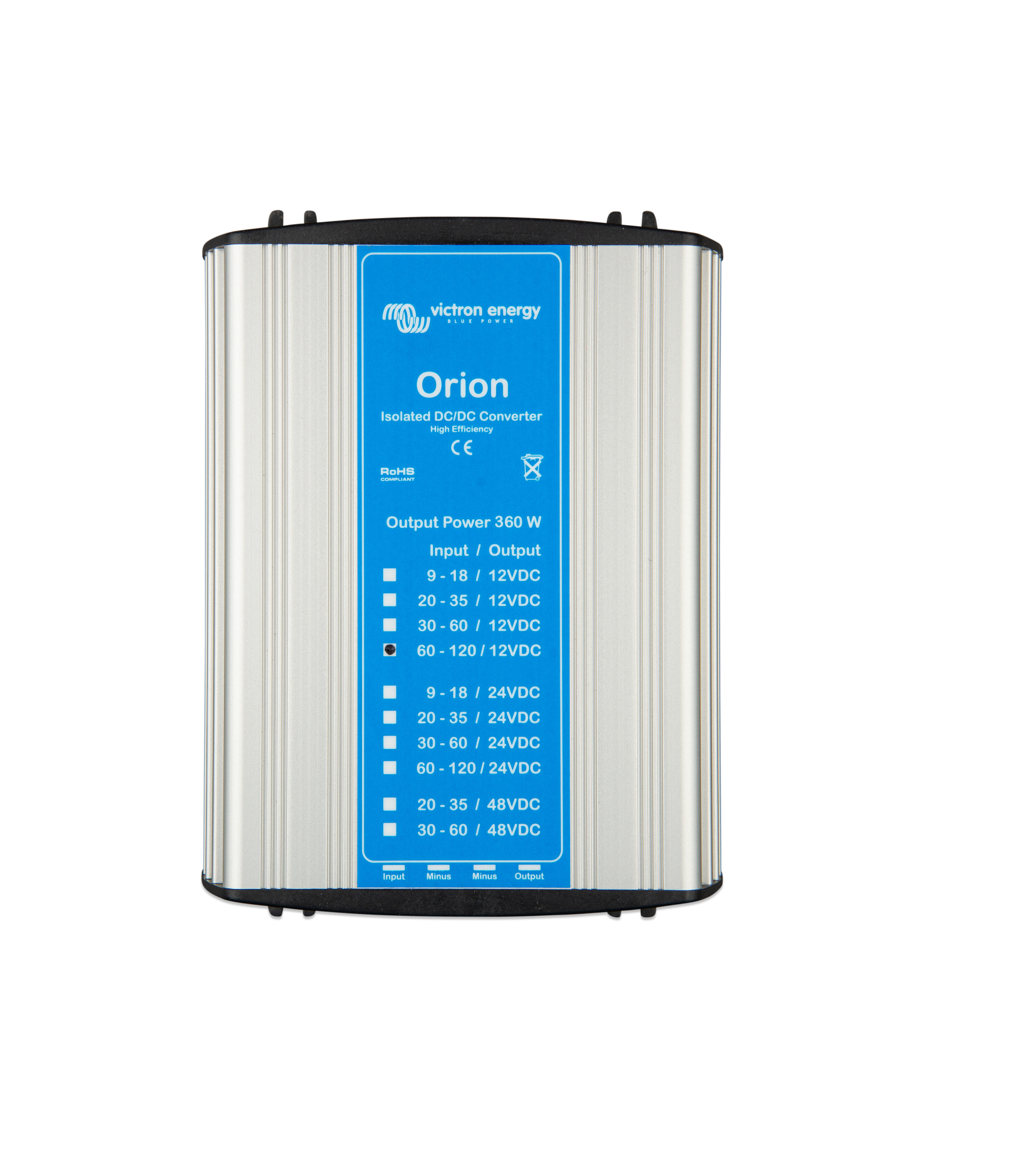 Orion 110/12-30A (360W) Geïsoleerde DC-DC omvormer