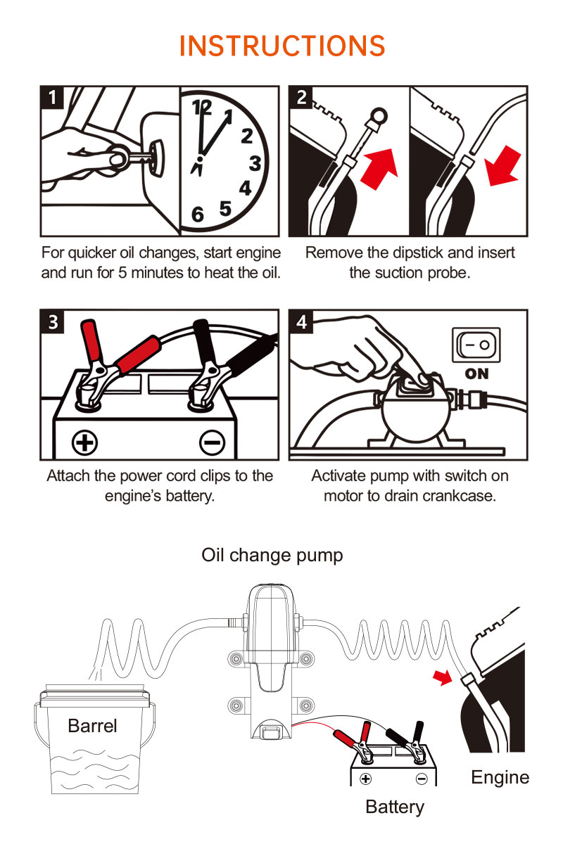 Boat oil change system 12V – Bild 6