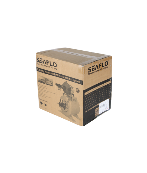 Drukwatersysteem hydrofoor met Drukvat 24V 18,9 L/min – 8L Set - Afbeelding 4