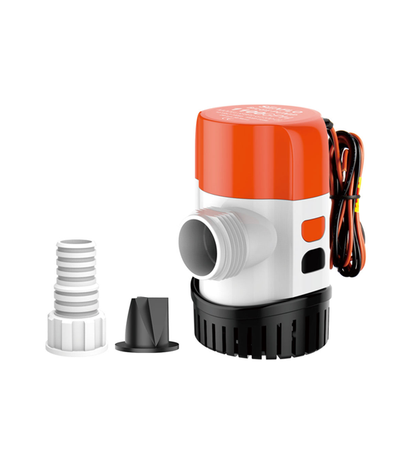 Bilgepomp 12v 4160L (1100 GPH) – middelgrote dompelpomp – slang aansluiting 25mm, 29mm