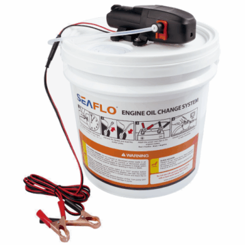 Boat oil change system 12V