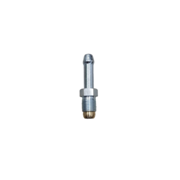 Schroef nippel 1/2-20UNF x 8mm slang slangpilaar recht