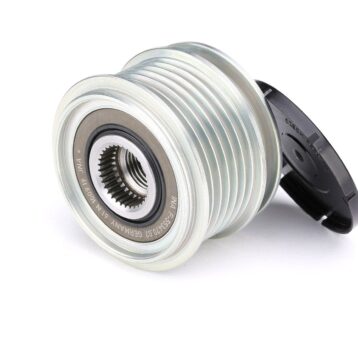 Freewheel pulley alternator